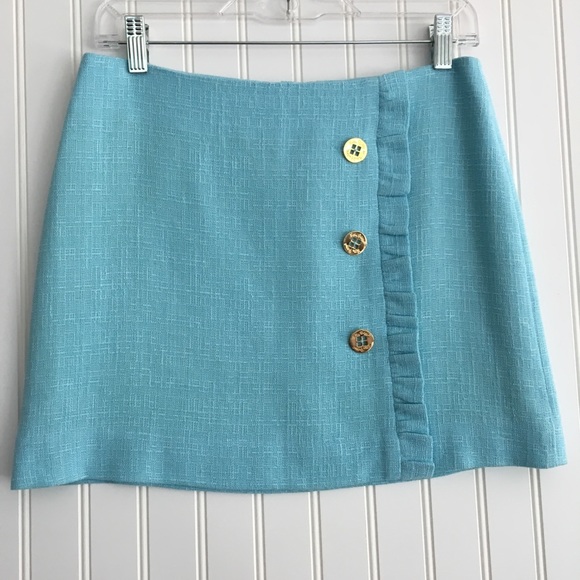 Lilly Pulitzer Dresses & Skirts - Lilly Pulitzer blue skirt SIZE 0